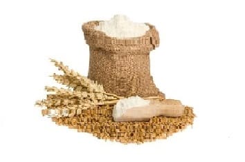 Organic conventional wheat flour