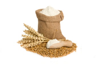 Organic conventional wheat flours