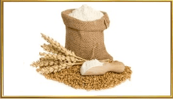 Organic conventional wheat flour