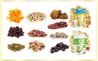 Organic ConventionalOven Dried Fruits Crunchy Fruits Infused Fruits Freeze Dry Fruits