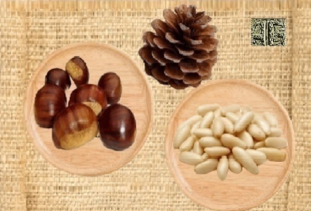 Natural Chesnut-Pinenut