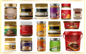 Hazelnut Pistachio Almond Peanut Coconut Creamy Spreads Products