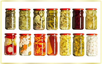 Canned Pickles Roasted Products