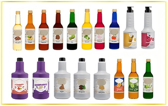 Fruit Puree Coffee Coctail Syrups Bases Bar Sauces
